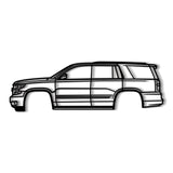 2015 Tahoe 4th Gen Metal Car Wall Art - NC0543