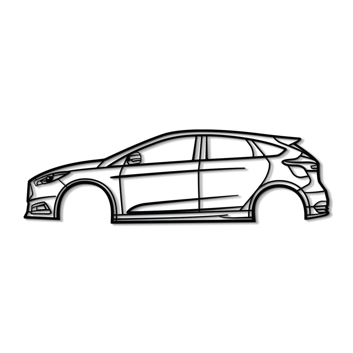 2015  Focus ST Metal Car Wall Art - NC0514