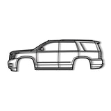 2015 Yukon 4th Gen Metal Car Wall Art - NC0549