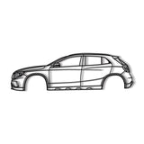 2015 AMG GLA 45 X156 (1st Gen) Metal Car Wall Art - NC0522