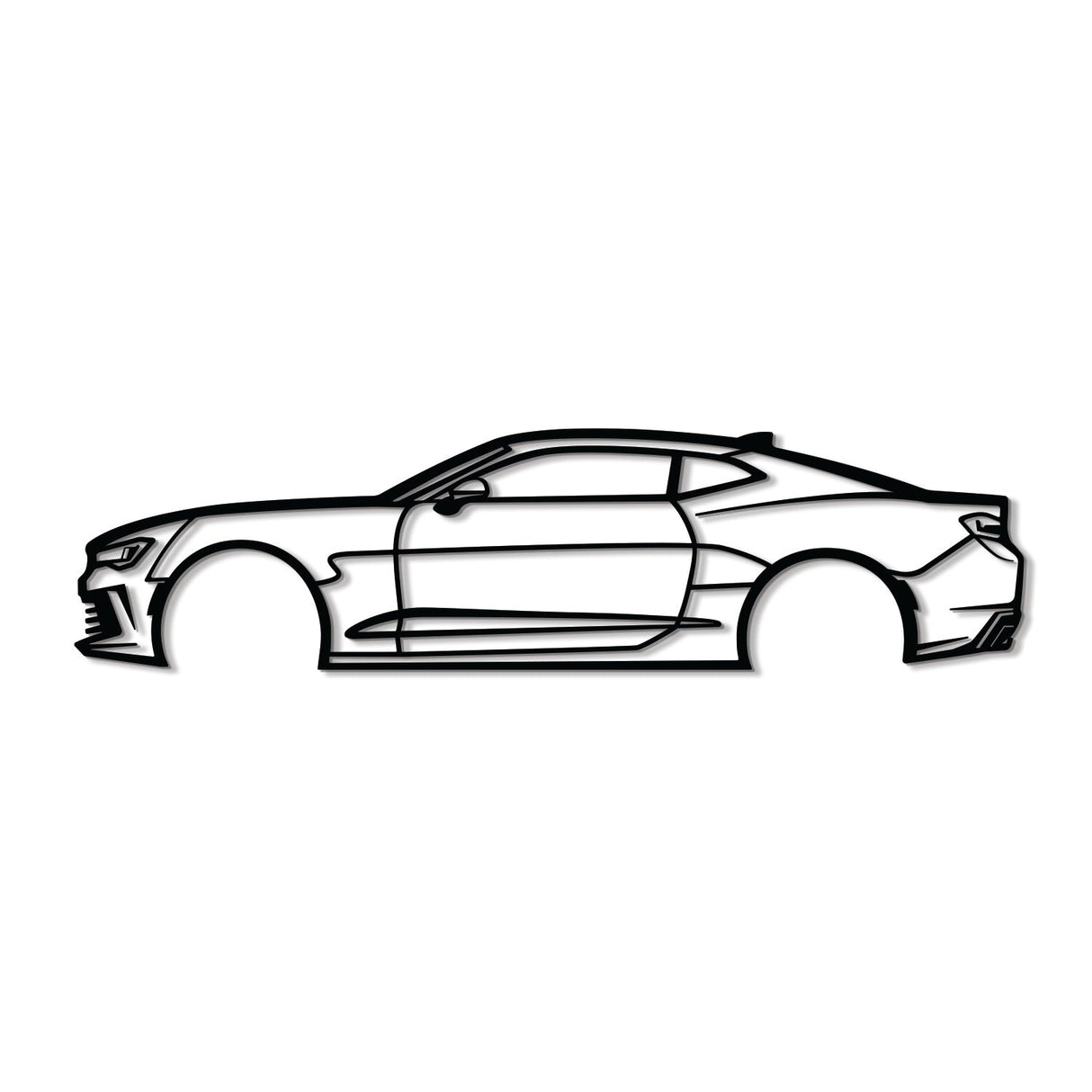 2016 Camaro Metal Car Wall Art - NC0555