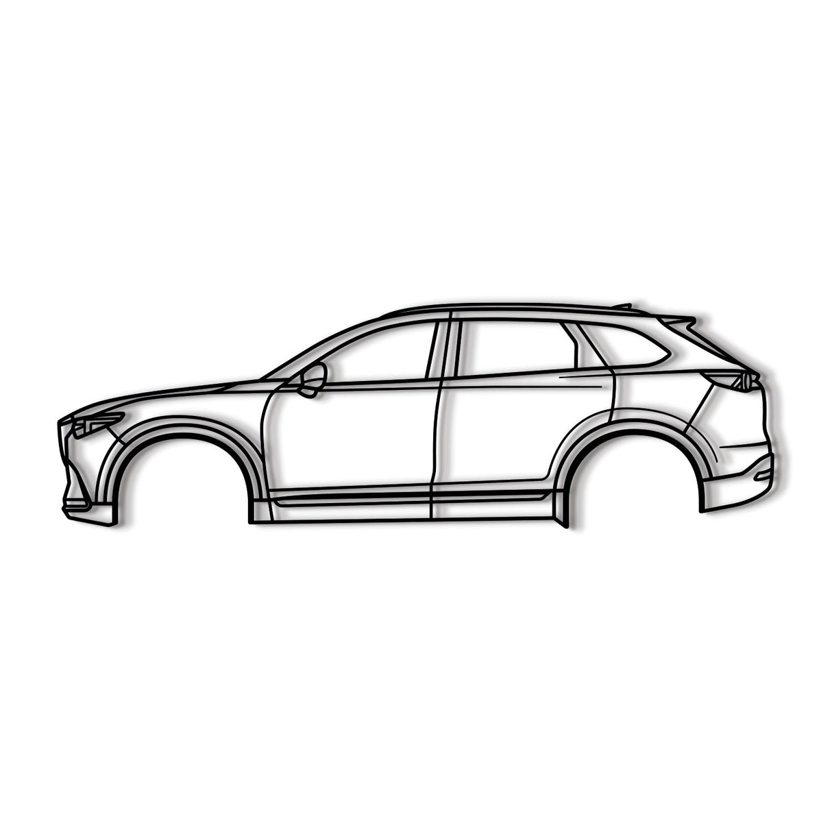 2016 CX-9 2nd Gen (TC) Metal Car Wall Art - NC0560