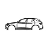 2016 GLC-Class  SUV X253 (1st Gen) Metal Car Wall Art - NC0566