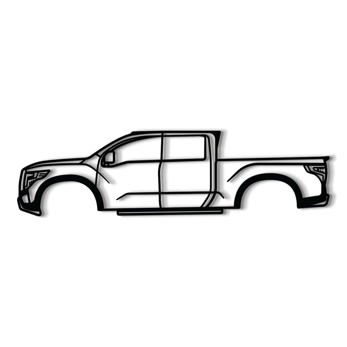 2016 Titan Warrior Concept Metal Car Wall Art - NC0572