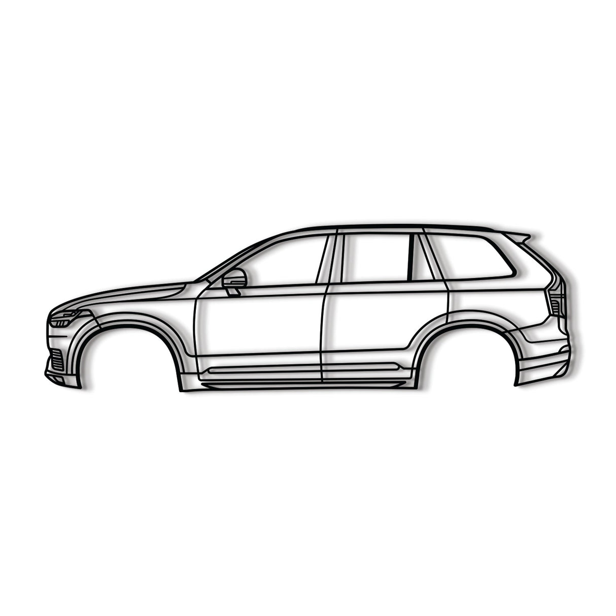 2016 XC-90 2nd Gen Metal Car Wall Art - NC0575