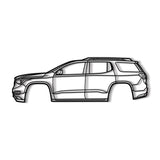 2017 Acadia 2nd Gen Metal Car Wall Art - NC0579