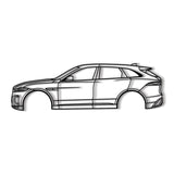 2017 F-Pace 1st Gen Metal Car Wall Art - NC0595