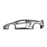 2017 Aventador SV Metal Car Wall Art - NC0582