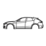 2017 Levante 1st Gen Metal Car Wall Art - NC0598