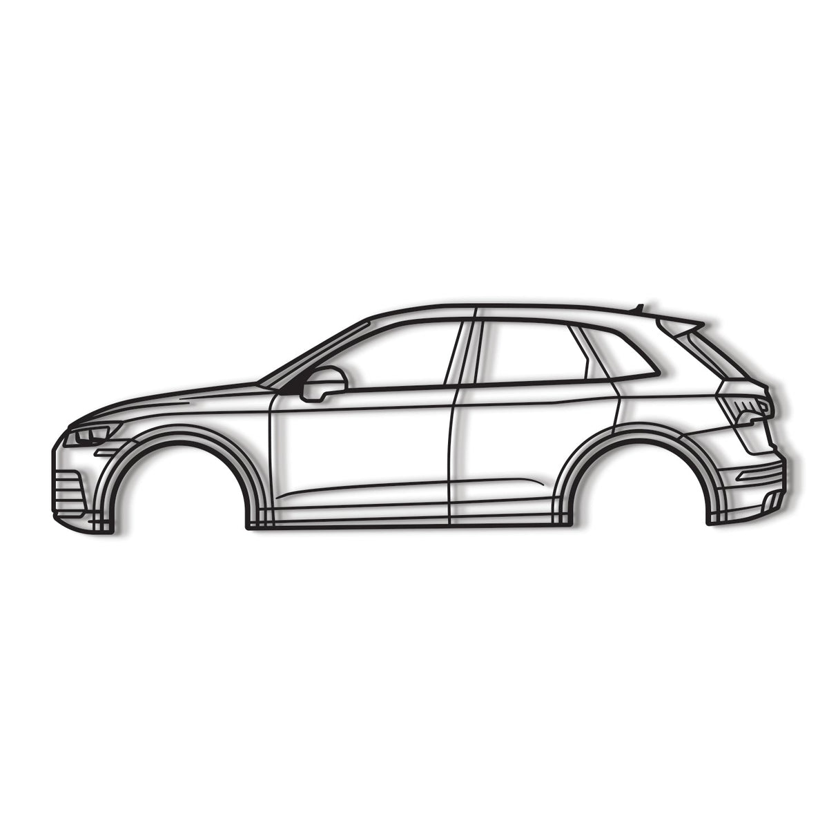 2018 SQ5 2nd Gen Metal Car Wall Art - NC0630