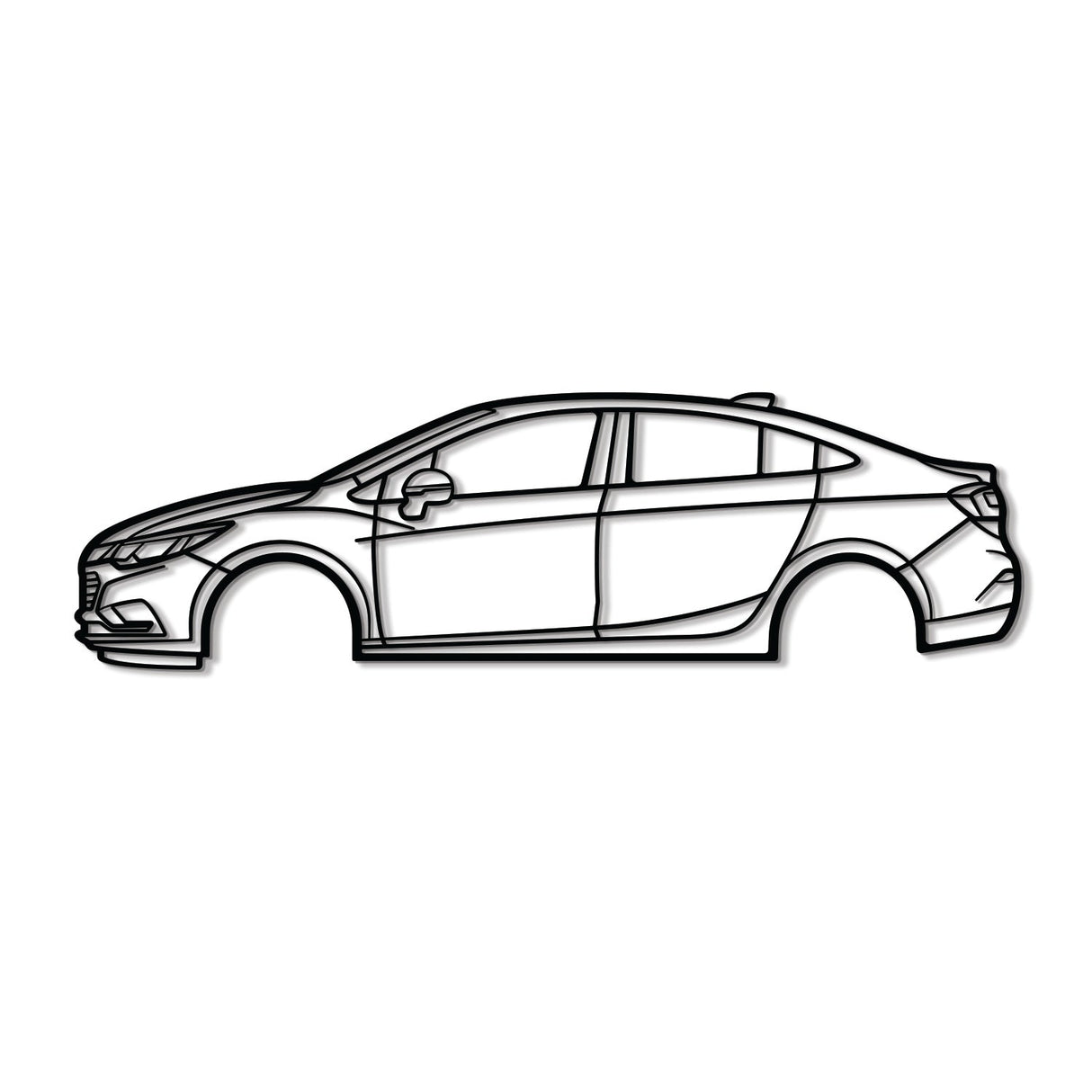 2018 Cruze Metal Car Wall Art - NC0618