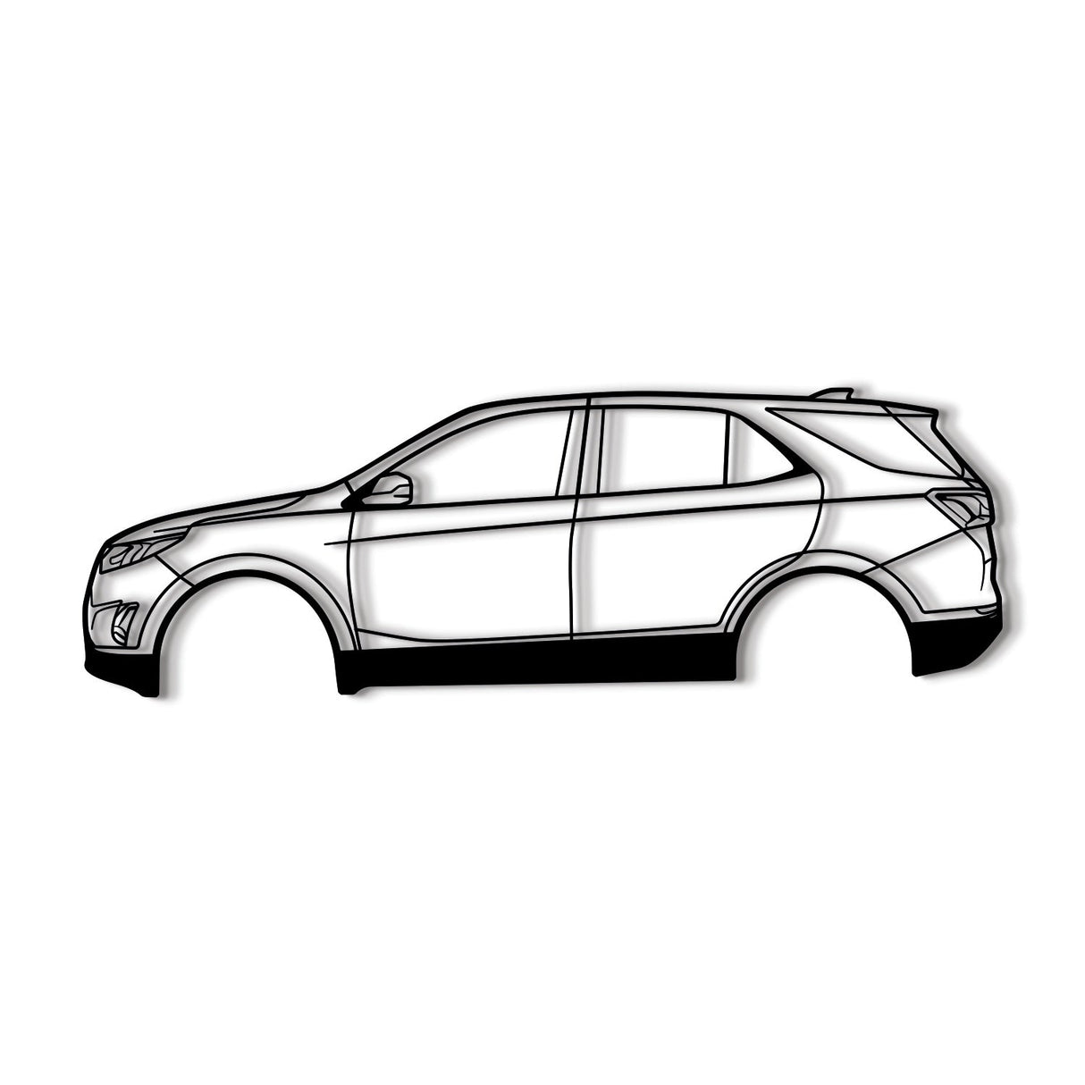 2018 Equinox 3rd Gen Metal Car Wall Art - NC0623