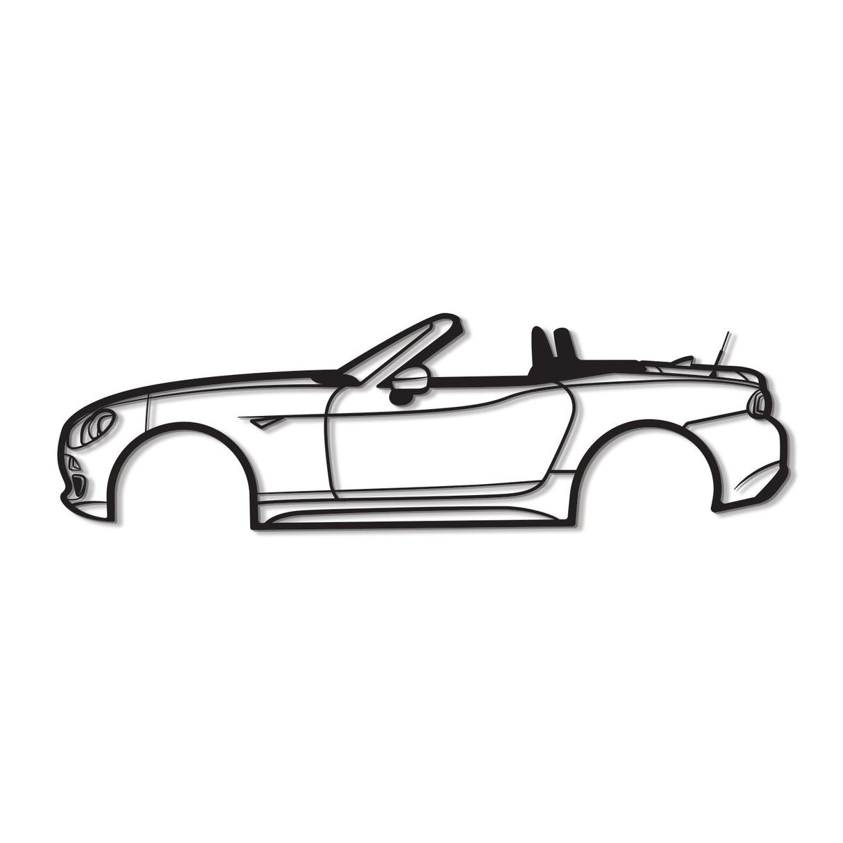 2018 124 Spider Metal Car Wall Art - NC0609