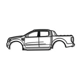 2018 Ranger Wildtrack Metal Car Wall Art - NC0629