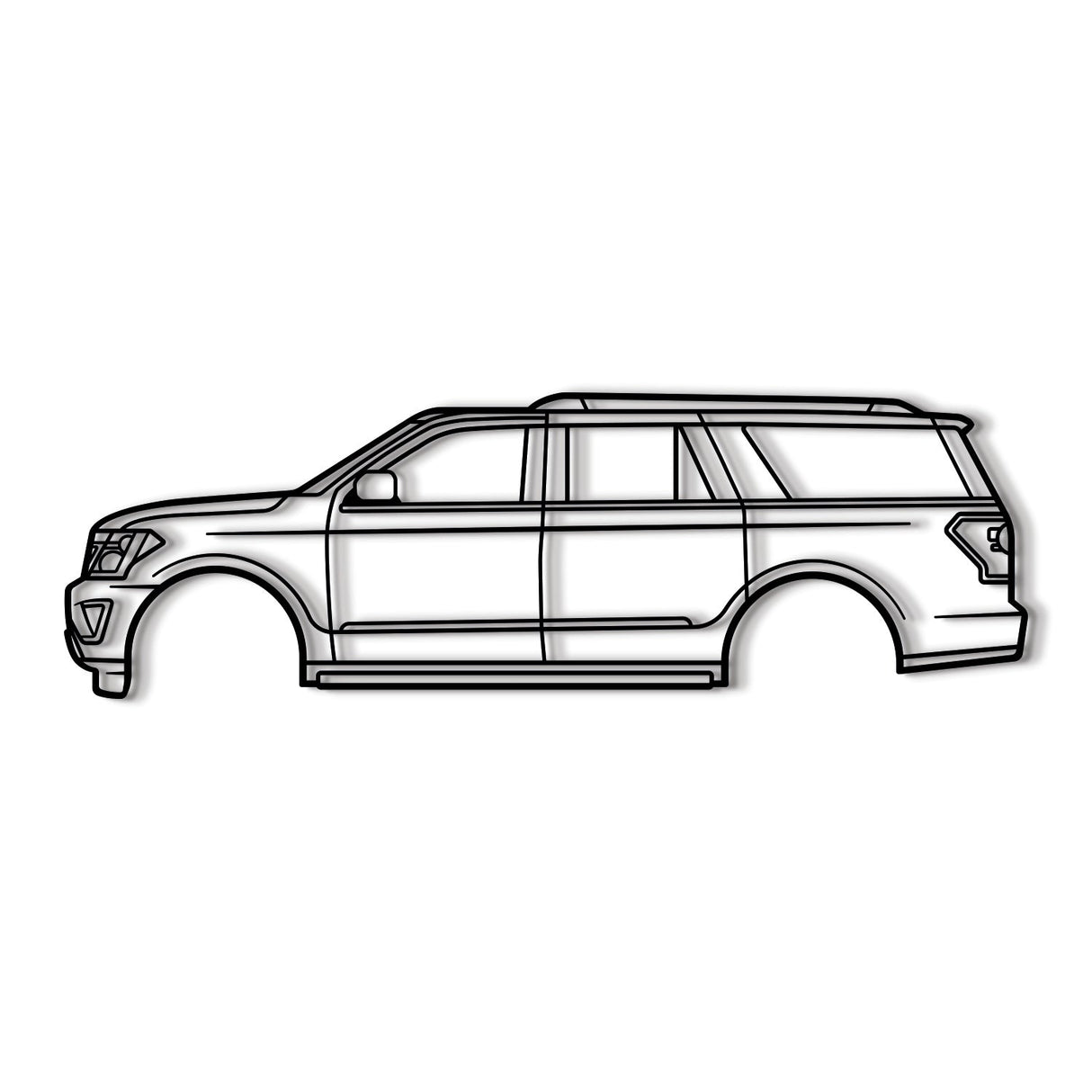 2018 Expedition 4th Gen Metal Car Wall Art - NC0624