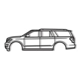 2018 Expedition 4th Gen Metal Car Wall Art - NC0624