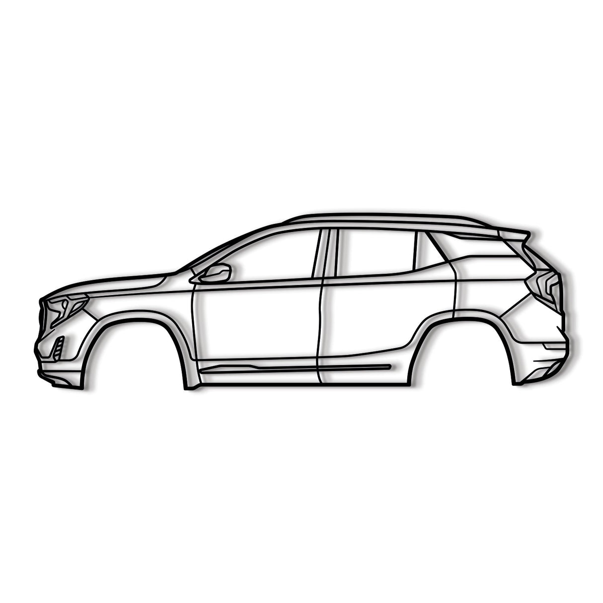 2018 Terrain 2nd Gen Metal Car Wall Art - NC0631