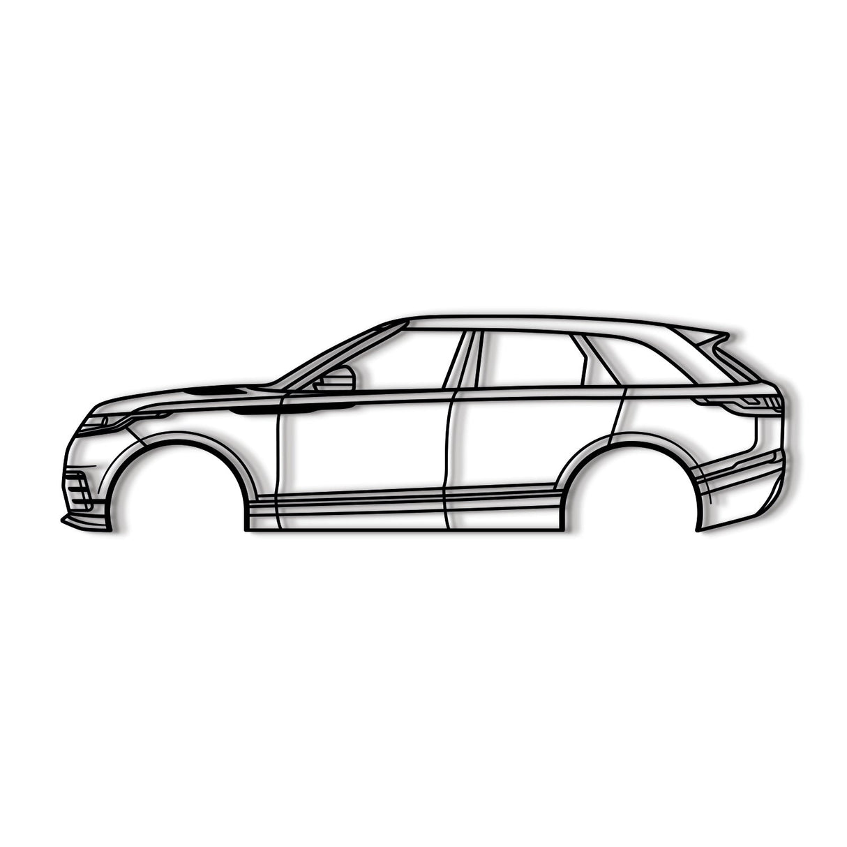 2018 Range Rover Velar Firs Edition Metal Car Wall Art - NC0628