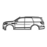 2018 Navigator 4th Gen Metal Car Wall Art - NC0627