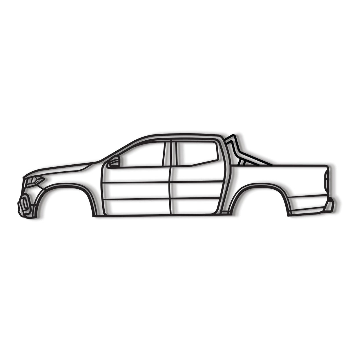 2018 X-Class Metal Car Wall Art - NC0636