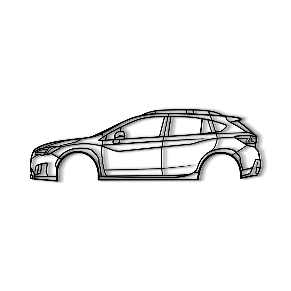 2018 Crosstrek 2nd Gen Metal Car Wall Art - NC0617