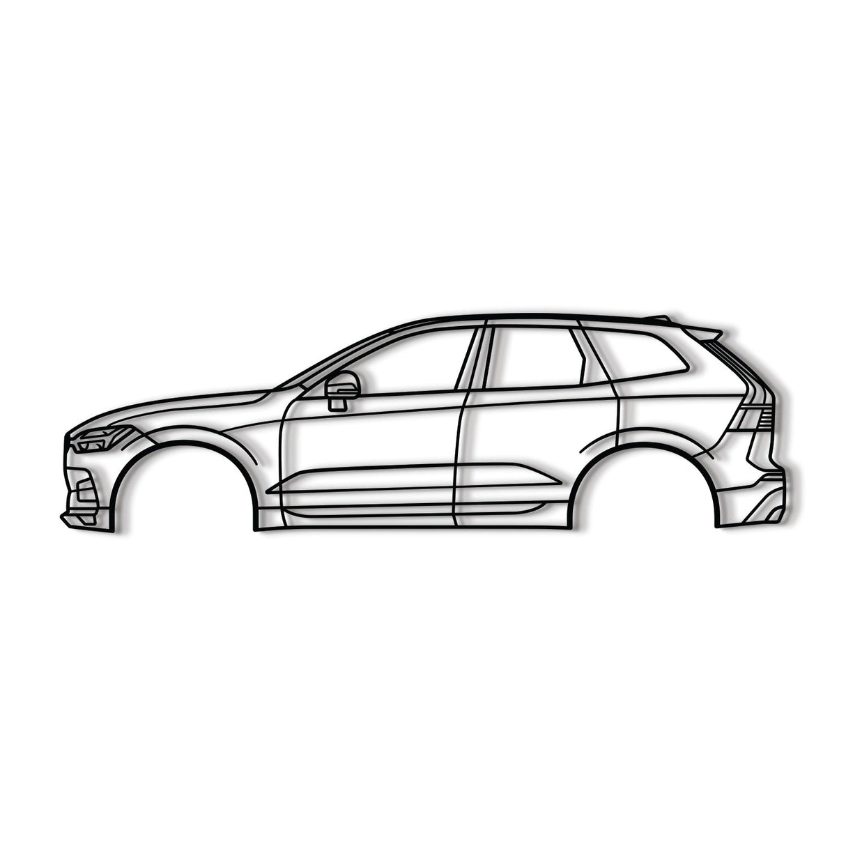 2018 XC60 2nd Gen Metal Car Wall Art - NC0639