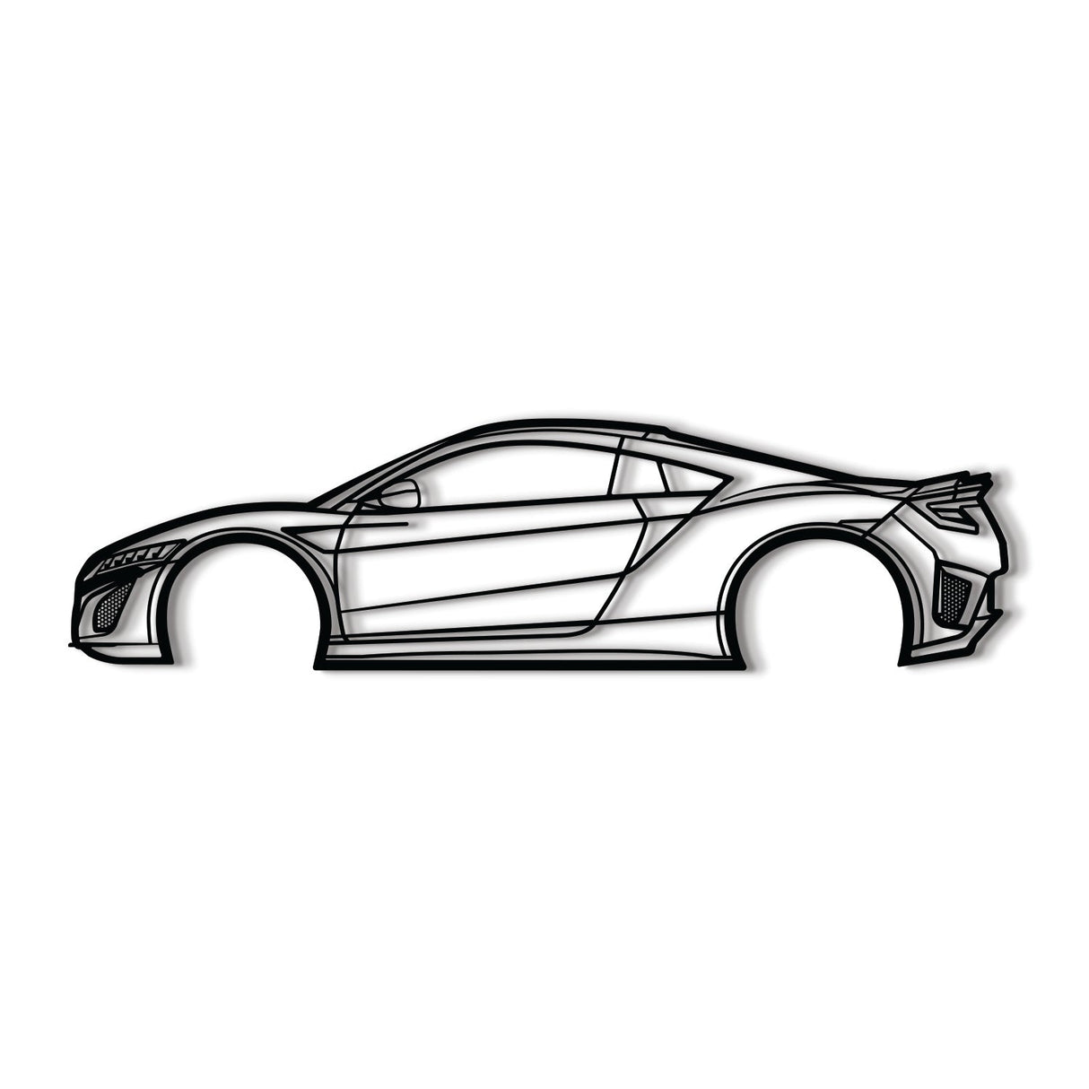 2019 NSX Metal Car Wall Art - NC0671