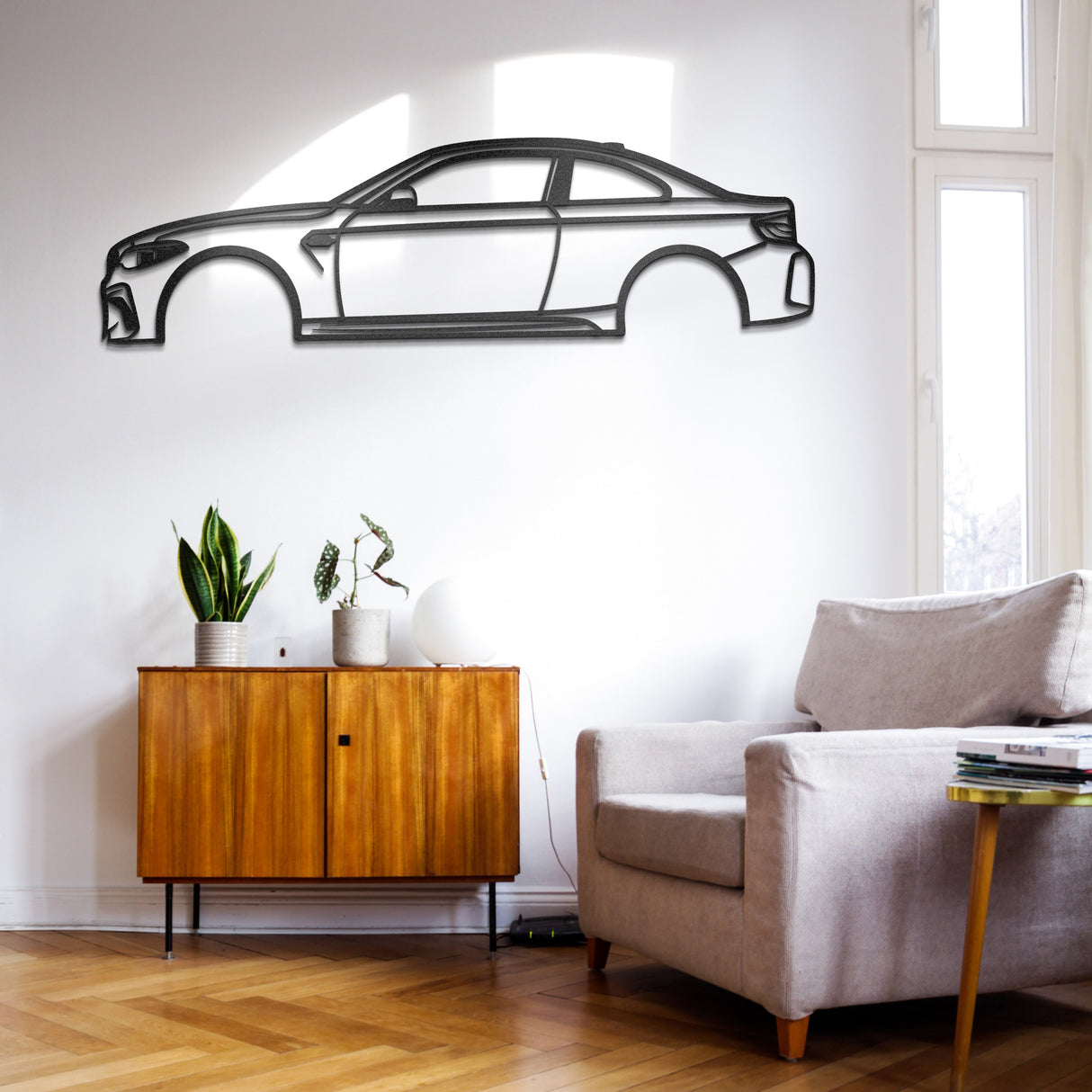 F87 M2 Metal Car Wall Art - NC0973