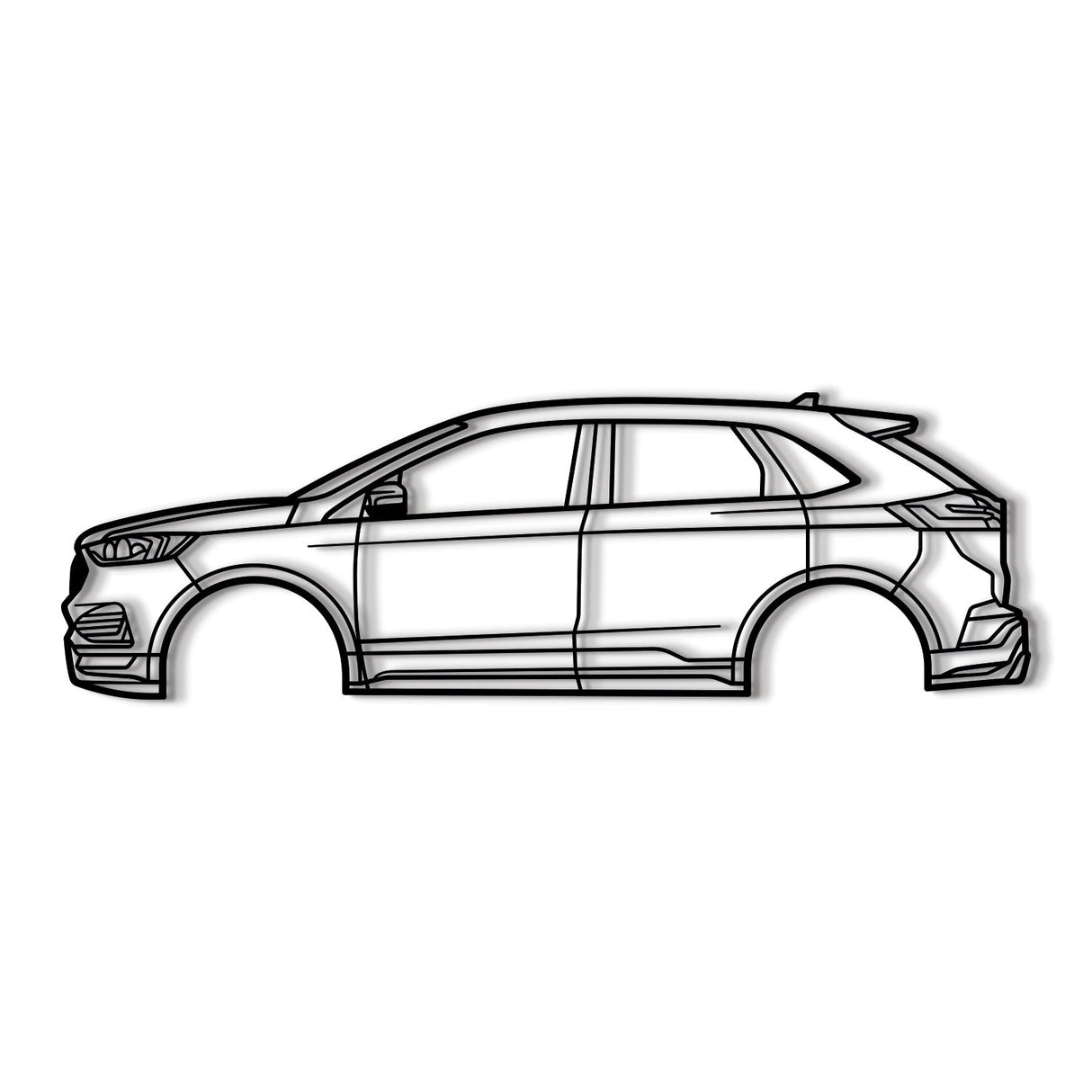 2019 Edge ST 2nd Gen Metal Car Wall Art - NC0657