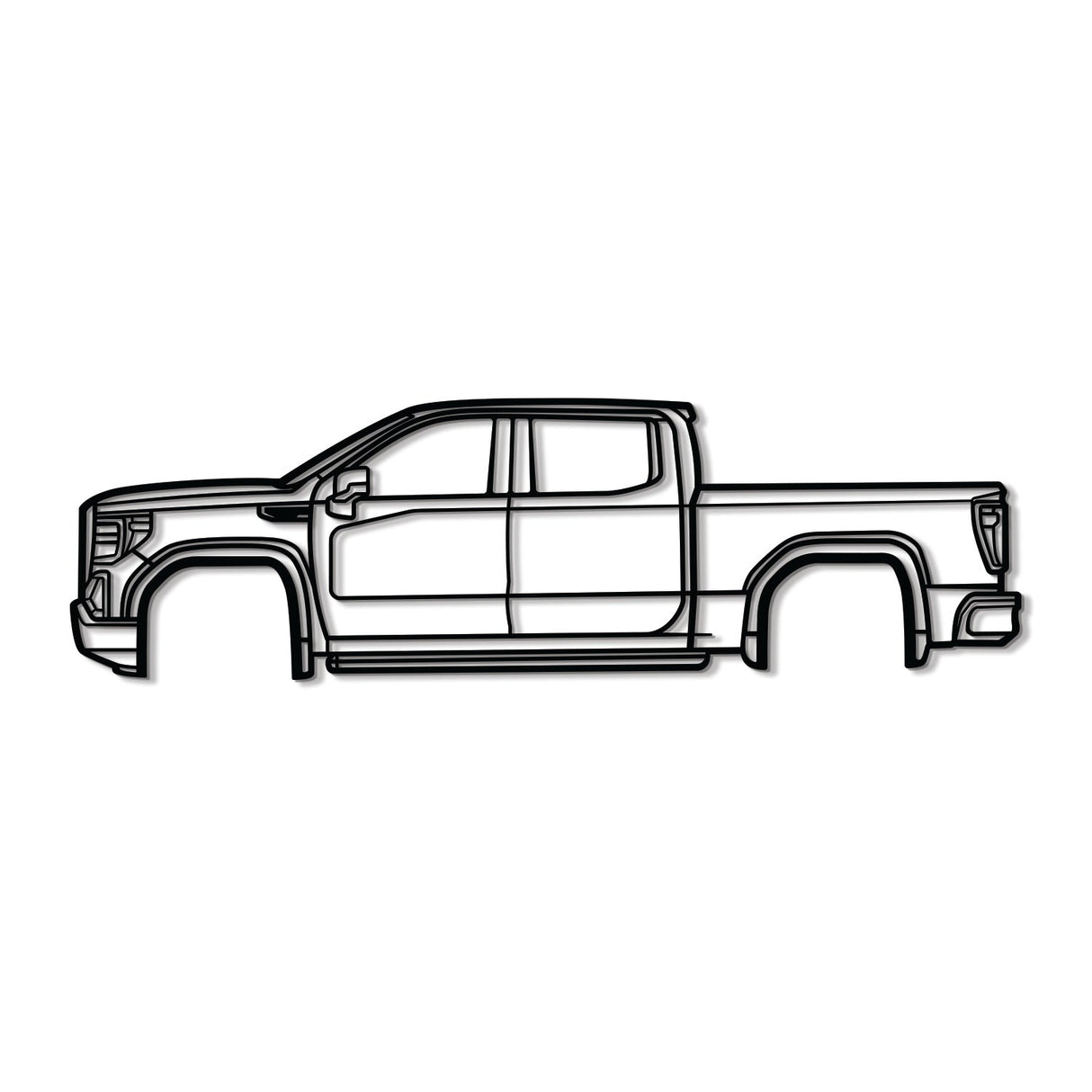 2019 Denali Sierra Metal Car Wall Art - NC0655