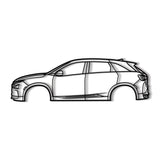 2019 Nexo 1st Gen Metal Car Wall Art - NC0670