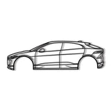 2019 I-Pace 1st Gen Metal Car Wall Art - NC0664