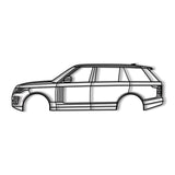 2019 Range Rover Hybrid L405 (4th Gen) Metal Car Wall Art - NC0676