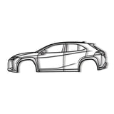 2019 UX 1st Gen (ZA10) Metal Car Wall Art - NC0683