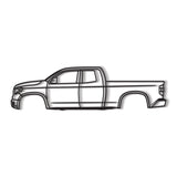 2019 Tundra 2nd Gen Metal Car Wall Art - NC0682