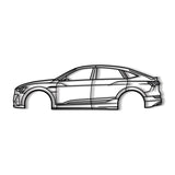 2020 e-tron Sportback 1st Gen Metal Car Wall Art - NC0702