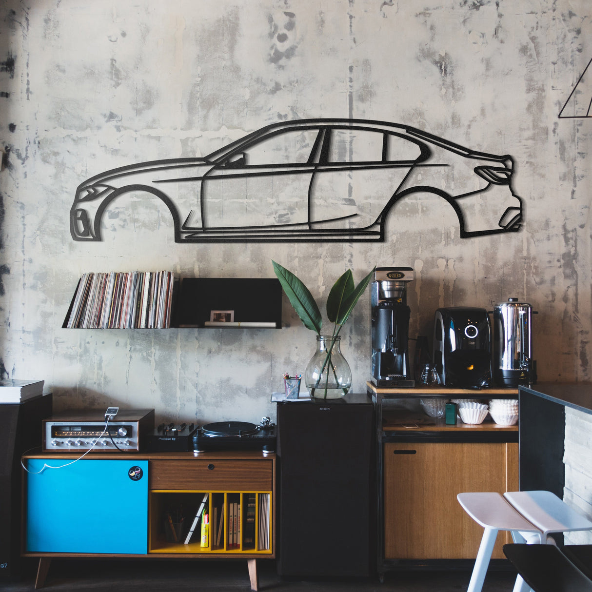 M340i Metal Car Wall Art - NC1012