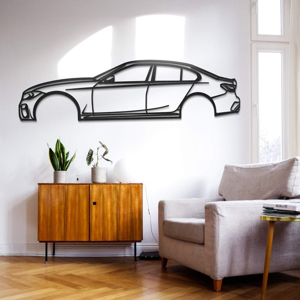 M340i Metal Car Wall Art - NC1012