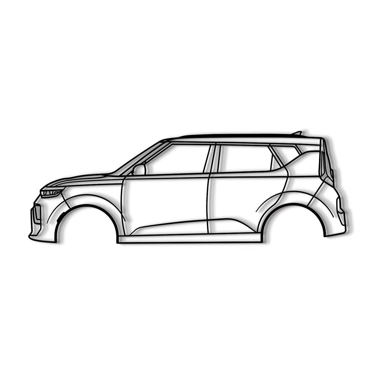 2020 Soul 3rd Gen Metal Car Wall Art - NC0721