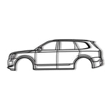 2020 Telluride 1st Gen Metal Car Wall Art - NC0724