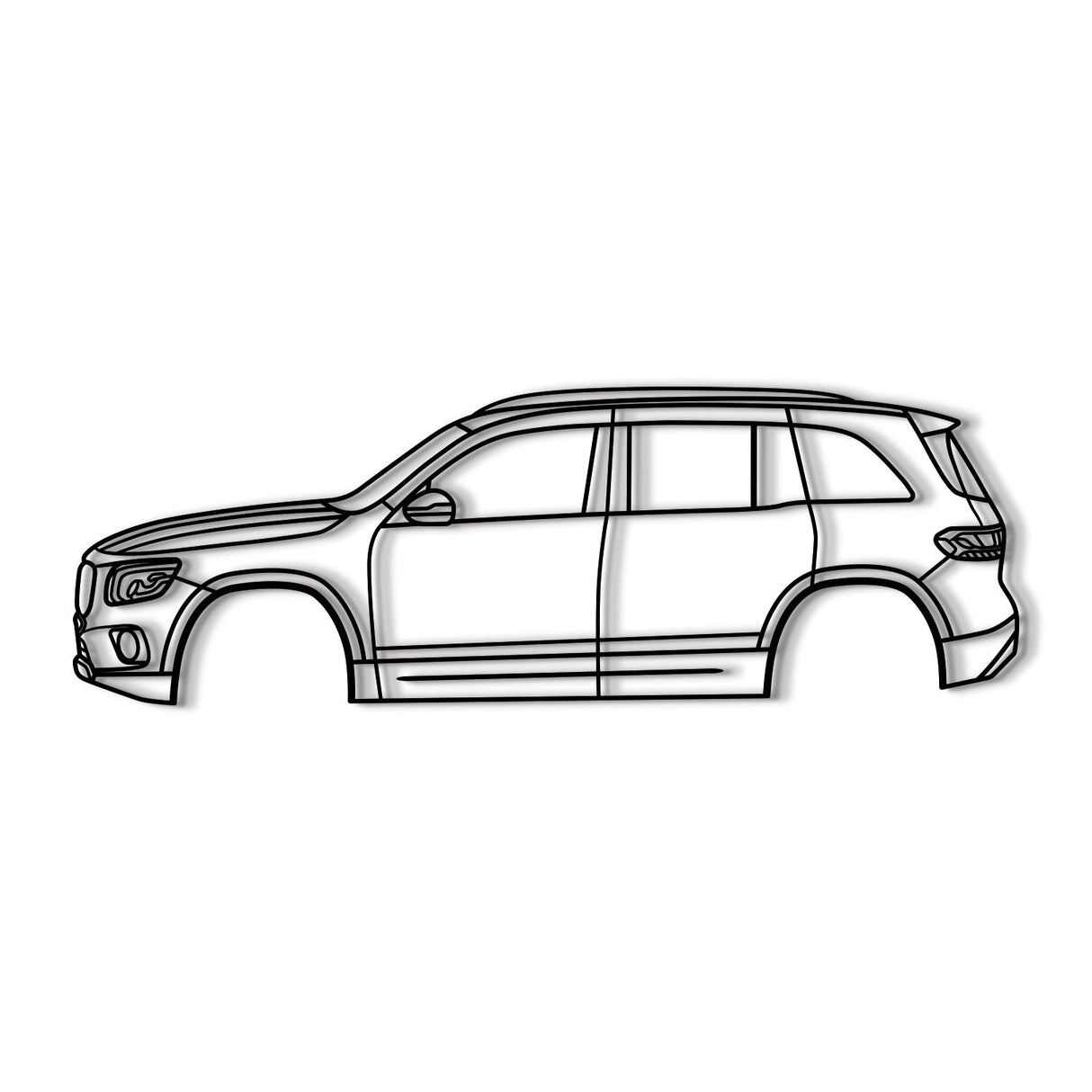 2020 GLB-Class X247 (1st Gen) Metal Car Wall Art - NC0709