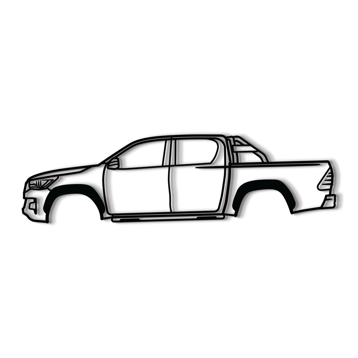 2020 Hilux Metal Car Wall Art - NC0713