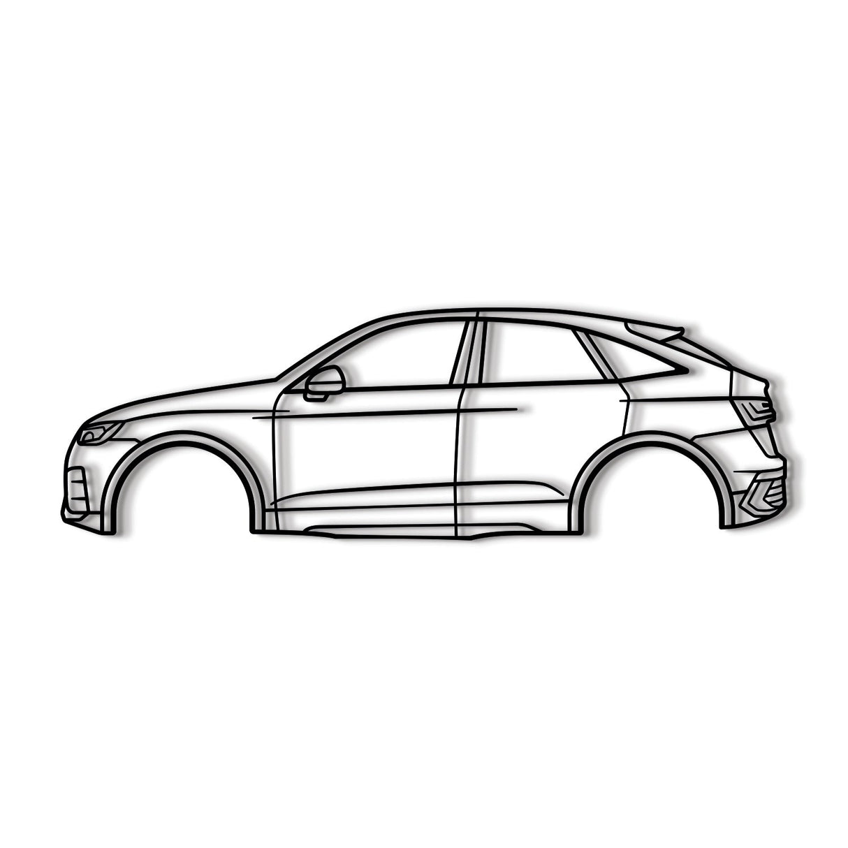 2021 Q5 Sportback 2nd Gen Metal Car Wall Art - NC0759