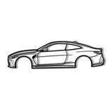 2021 M4 Competition Metal Car Wall Art - NC0755