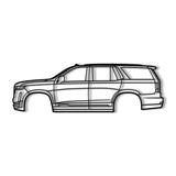 2021 Escalade 5th Gen Metal Car Wall Art - NC0746