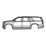 2021 Escalade ESV 5th Gen Metal Car Wall Art - NC0747