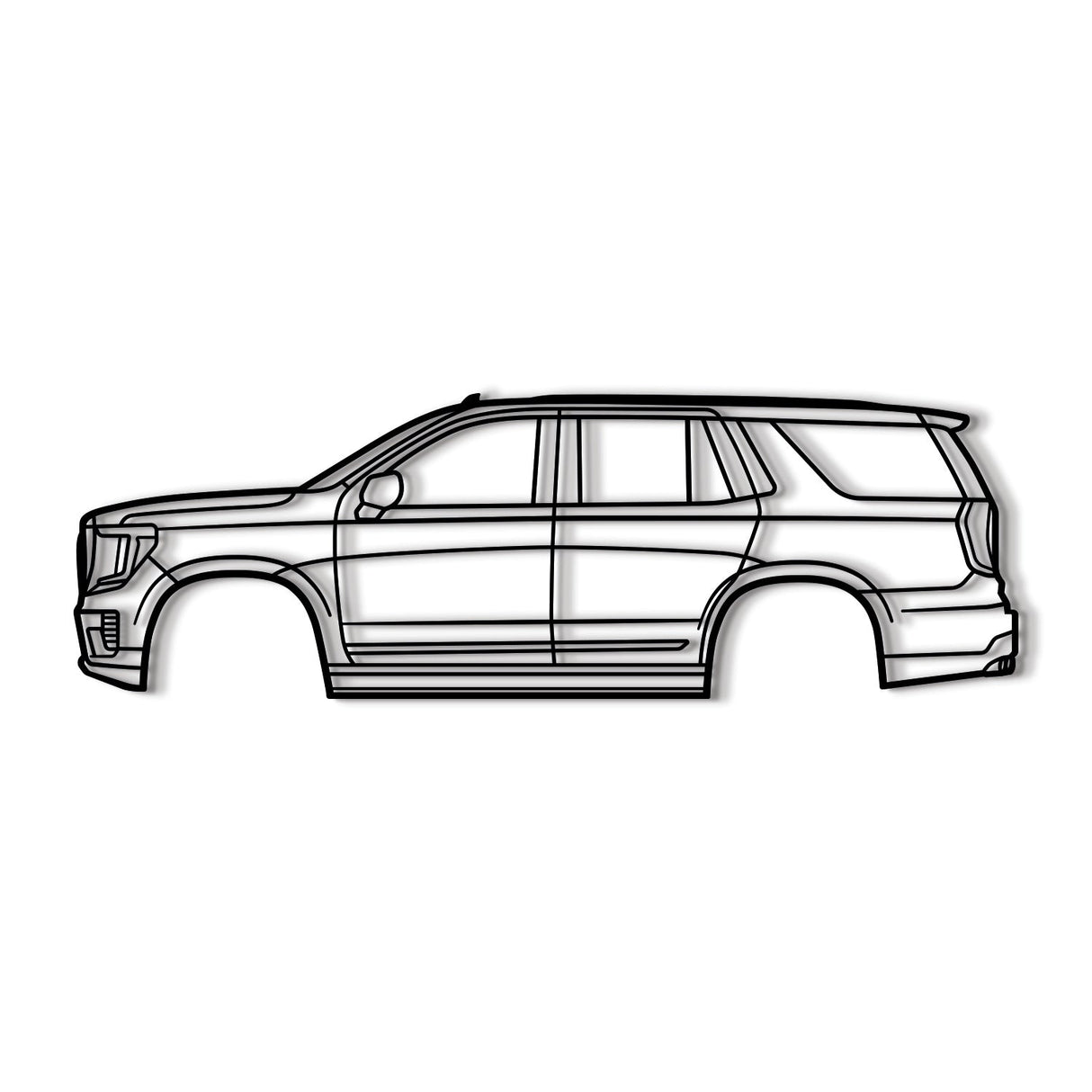 2021 Yukon 5th Gen Metal Car Wall Art - NC0770