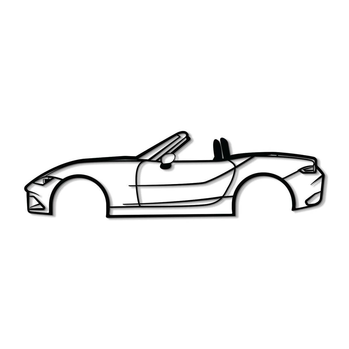 2021 Miata MX-5 Metal Car Wall Art - NC0757