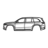 2021 Maybach GLS X167 (3rd Gen) Metal Car Wall Art - NC0756