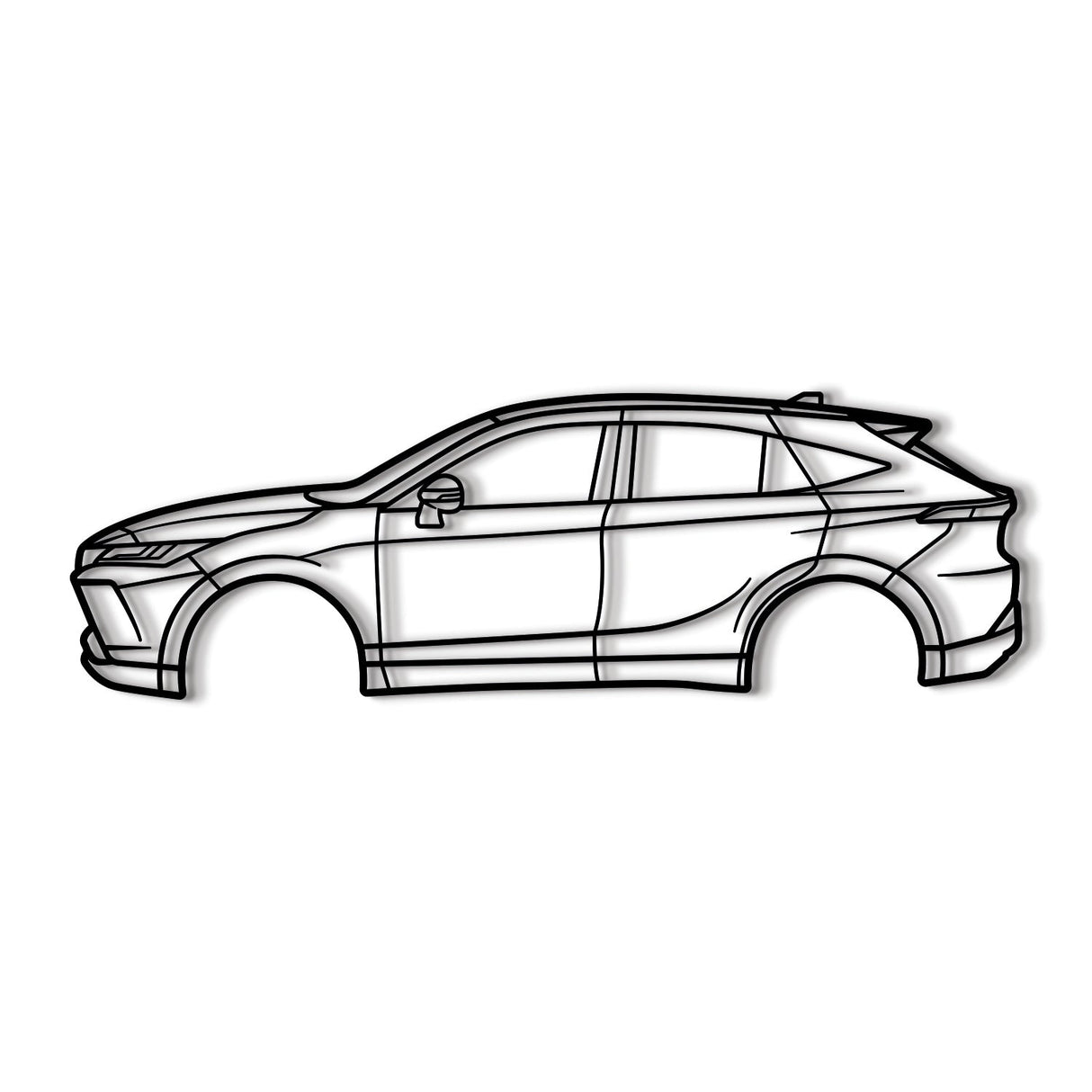 2021 Venza 2nd Gen (XU80) Metal Car Wall Art - NC0769